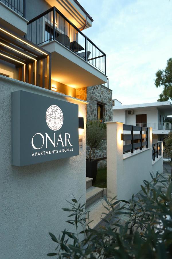 Onar Ouranoupolis Hotel Exterior foto